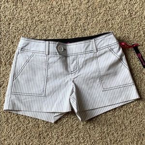 NWT Pinstriped dress shorts